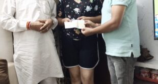श्री खाटू श्याम रसोई चैरिटेबल ट्रस्ट ने शिक्षा के लिए बढ़ाया मदद का हाथ, जरूरतमंद बच्ची को दी 10,000 रुपये की सहायता
